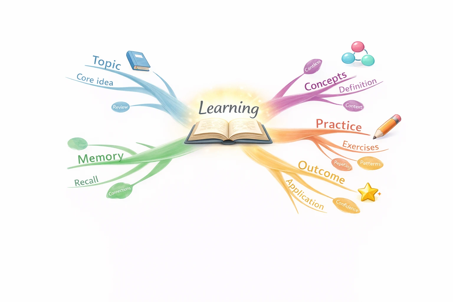 study mind map example