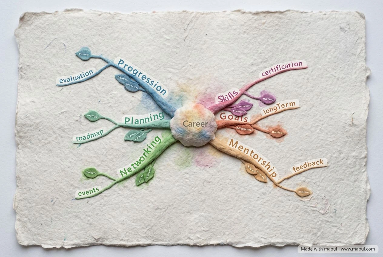 AI-exported mind map about Career Development